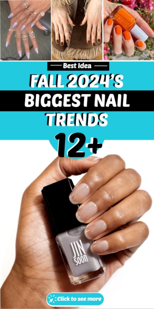 Fall 2024’s Biggest Nail Trends Include Moody Jellies and Prismatic Chrome