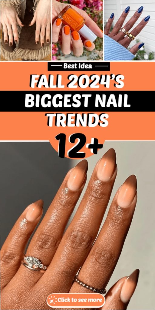 Embrace the cozy and comforting vibe of fall with these warm and inviting nail designs. Click to discover more inspiring nail art ideas.