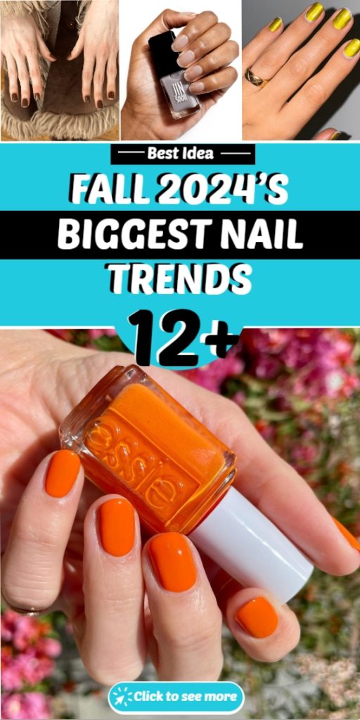 Embrace the natural beauty of fall with these earthy and organic nail designs. Click to explore more unique and nature-inspired nail art trends.