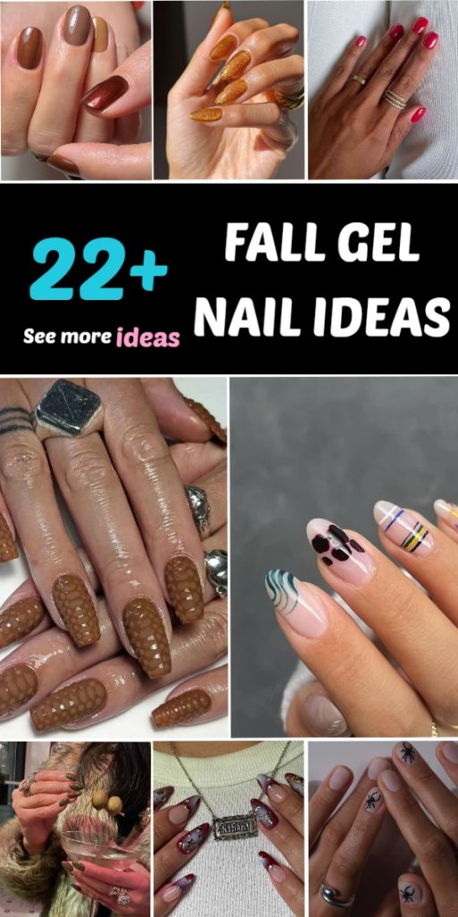 22 Fall Gel Nail Ideas You’ll Want to Wear For Weeks