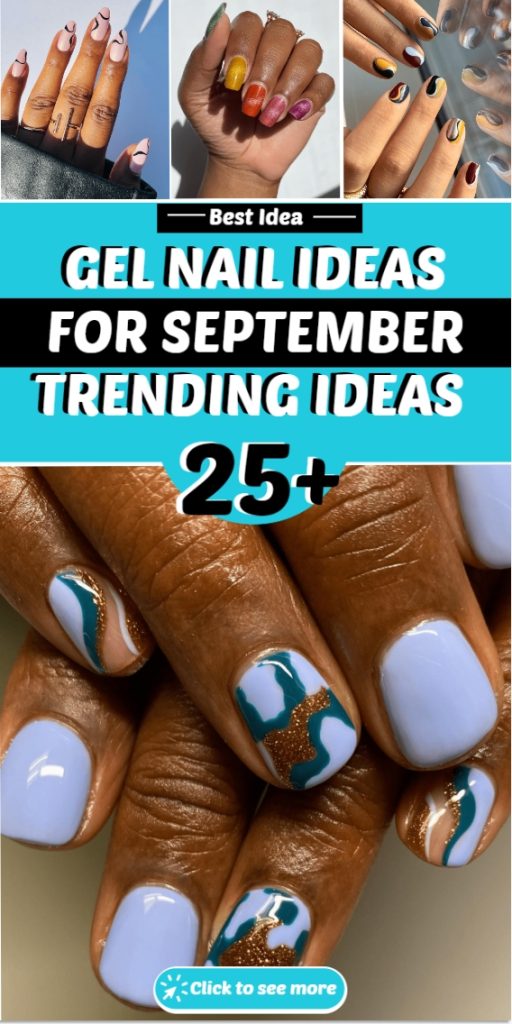Get inspired to elevate your September nail game with these gorgeous gel manicure designs. From subtle neutrals to bold accents, these nails are perfect for transitioning into the fall season. Click to see more and find your perfect mani.