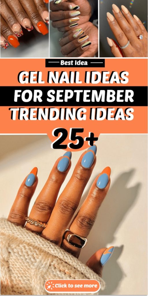 Discover these chic gel nail designs perfect for transitioning into the fall season. Featuring a beautiful blend of colors and patterns, these nails are sure to make a statement. Click to see the full collection and get inspired.